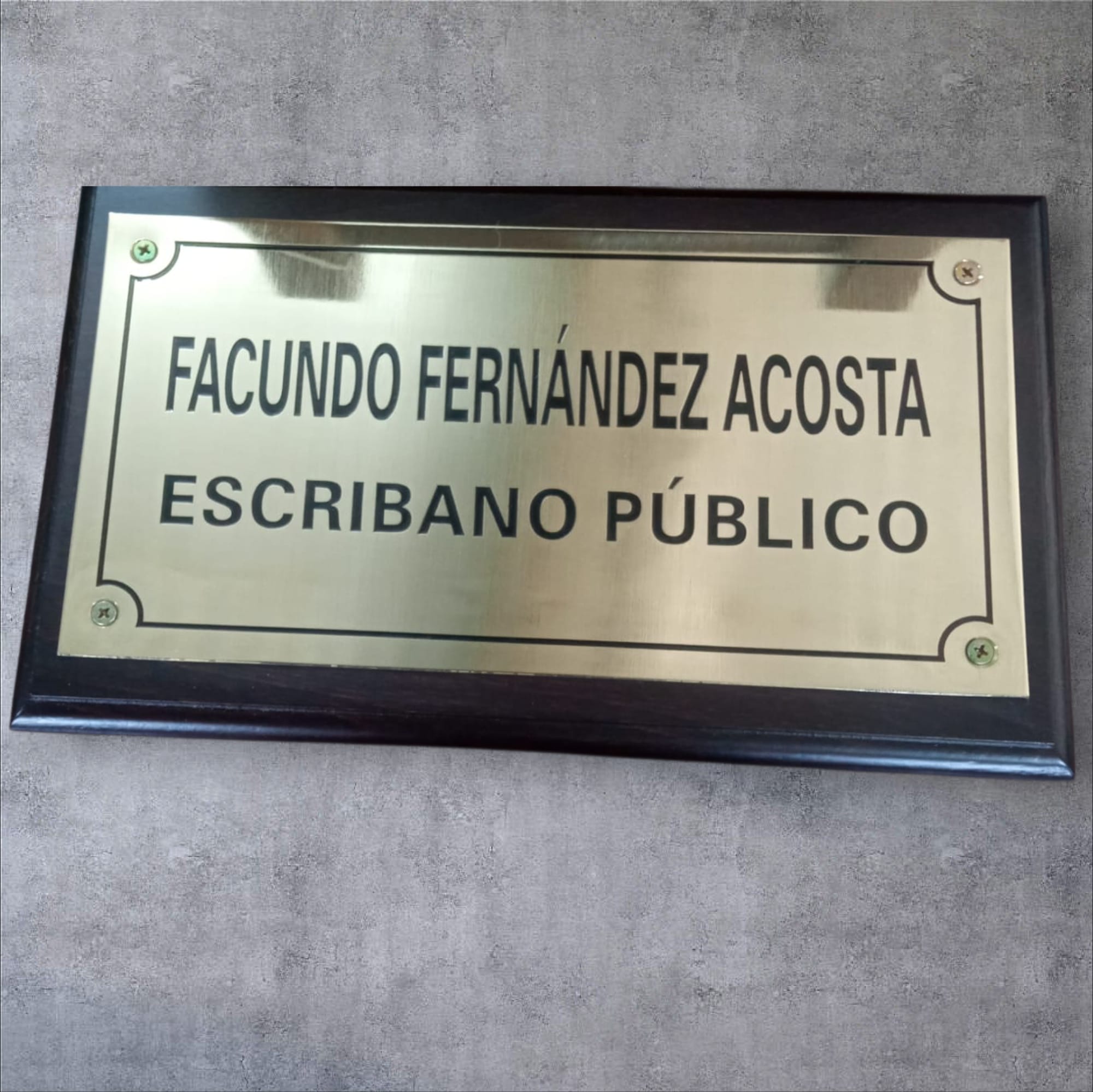 Placas Profesionales
